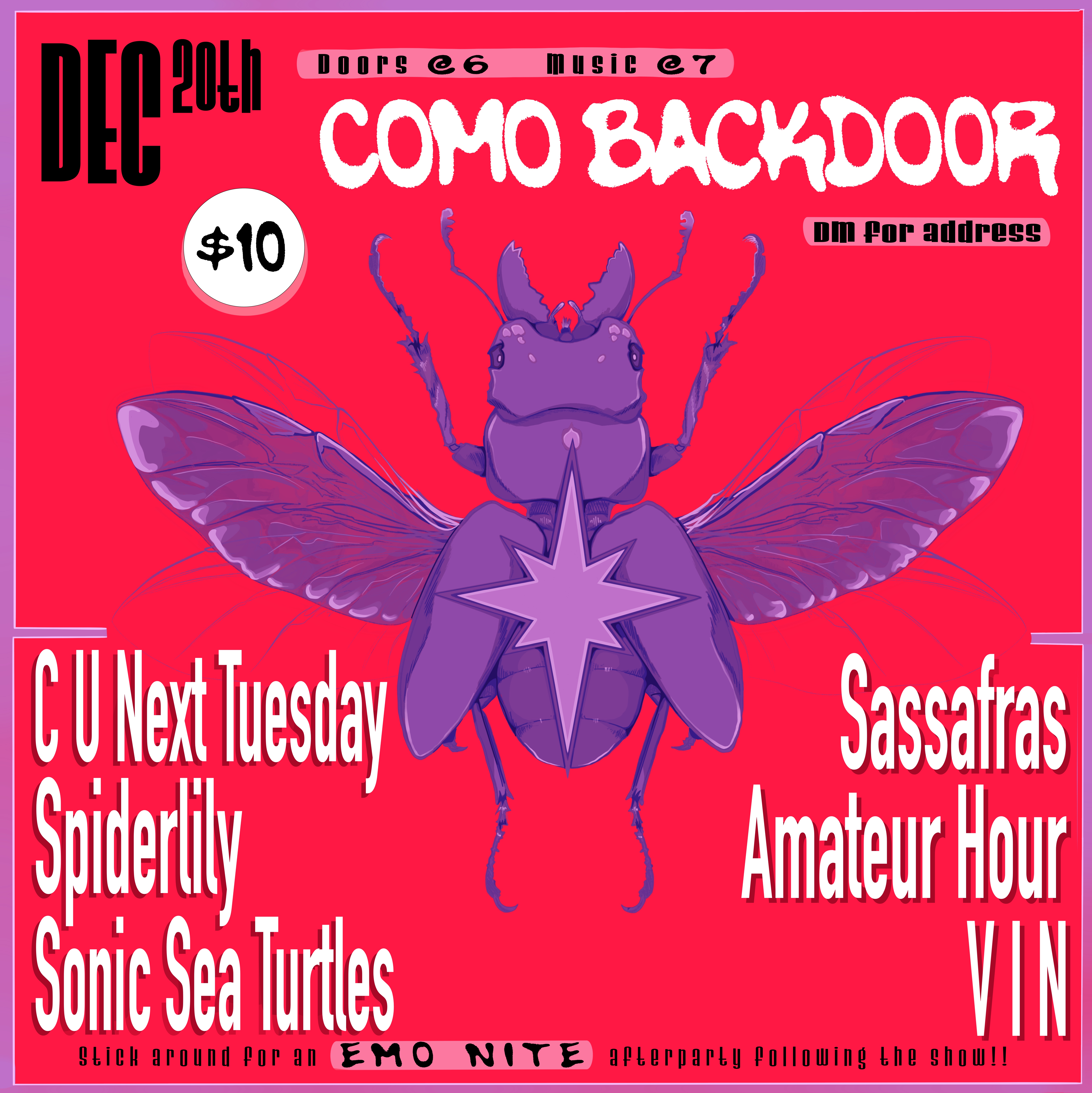 Como Backdoor Dec 20th